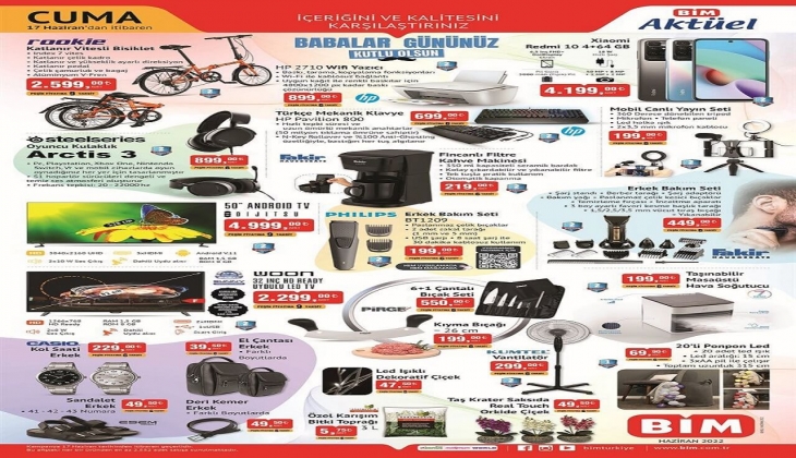 BİM 18 Haziran kataloğu! 18 Haziran Cuma BİM kataloğu yayınlandı mı?