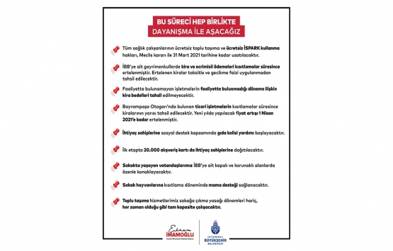 İstanbul Büyükşehir Belediyesi nden kira ödemelerine erteleme!