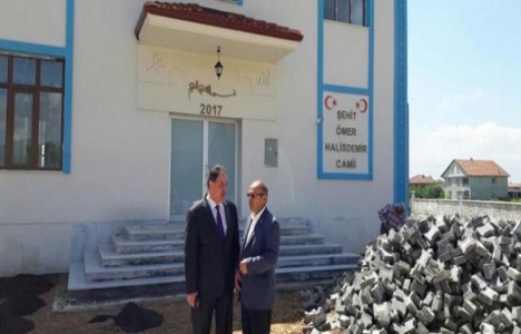 Düzce Şehit Ömer Halisdemir Camisi açıldı!