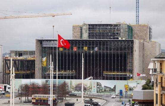 Yeni AKM inşaatının yüzde 82 i tamamlandı!