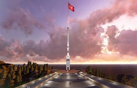 Kars Ay Yıldızlı tören alanı inşaat çalışmaları devam ediyor!