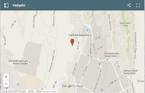 Vadişehir Başakşehir nerede harita!