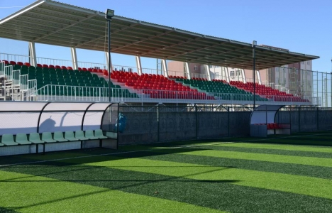Diyarbakır Talaytepe Spor Tesisleri’ne 500 kişilik tribün!