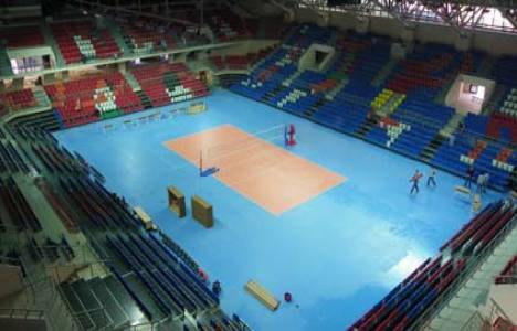 Burhan Felek Spor Kompleksi içindeki Kubbe Salon yenileniyor!