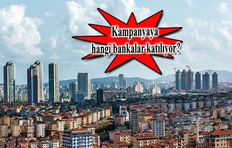 İkinci konut seferberliğinde 60 ay vadede faiz sıfıra çekildi!