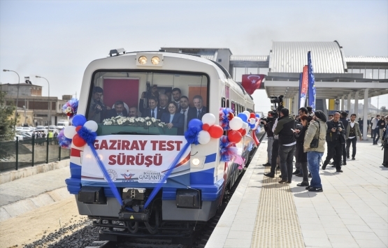 GAZİRAY Banliyö Hattı nda test sürüşleri başladı!