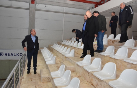 Düzce Aziziye Spor Salonu'nda sona gelindi!
