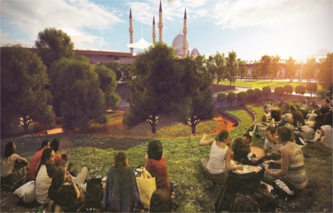 Şanlıurfa 11 Nisan Şehir Parkı nın temeli atıldı!