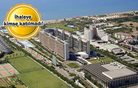 Kervansaray Lara Hotel 318 milyon TL'ye 2. kez ihale edildi!