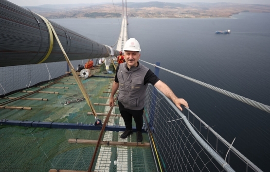 1915 Çanakkale Köprüsü nde ilk geçiş gerçekleşti!