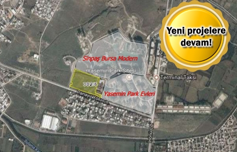 Sinpaş Bursa'daki arsasını 85.6 milyon TL'ye sattı!