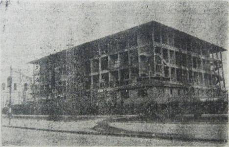 1947 yılında TRT İstanbul Radyoevi nin inşaat hali!