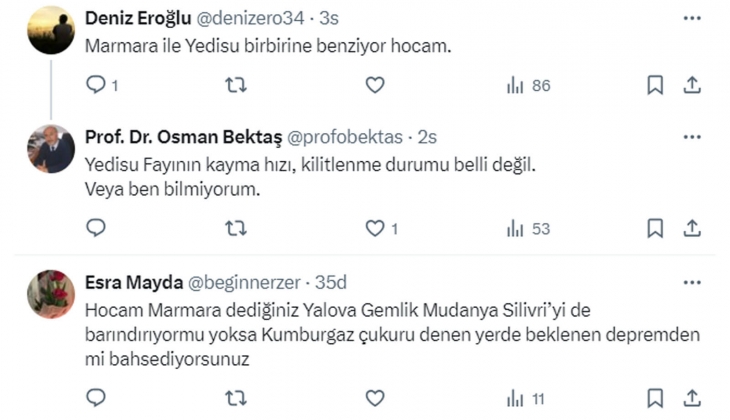 Prof. Dr. Osman Bektaş tan İstanbul depremi açıklaması: Zamanı belli olmasa da büyüklüğü yaklaşık 6,4 tür!