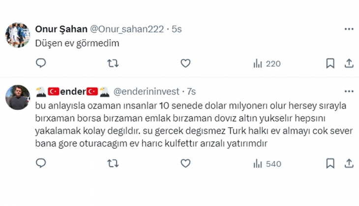 Konut fiyatları düşüyor: Londra fiyatına ev satılırsa olacağı buydu!