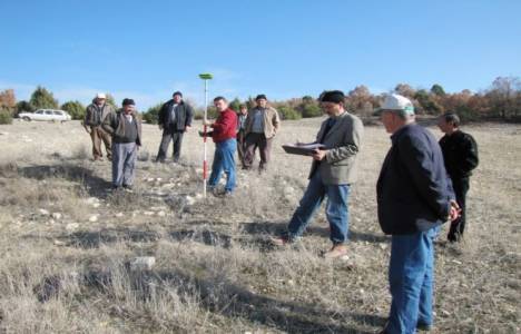 Kütahya Hisarcık’ta ilave kadastro çalışmalarına başlandı!