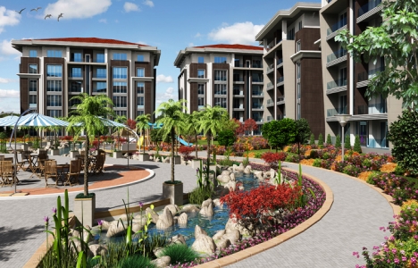 Eviza Konakları satılık daire!