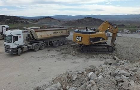 Tavşanlı Küçük Sanayi Sitesi’nde hafriyat çalışmaları başladı!