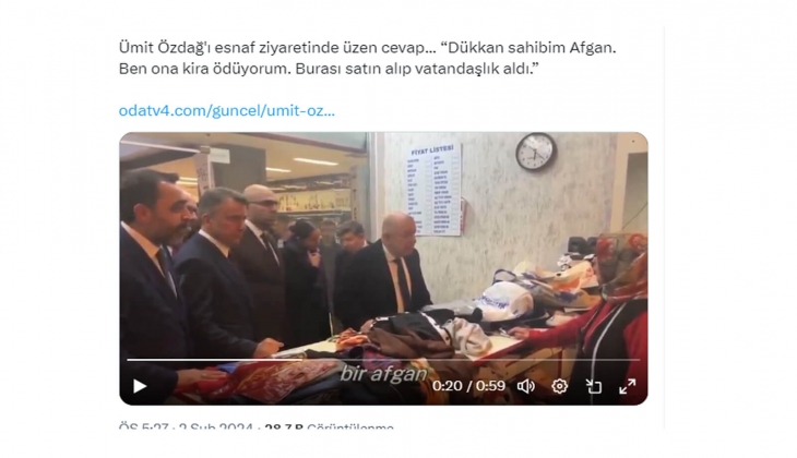 İstanbul'da bir esnaf anlattı: Mal sahibim Afgan, 5 bin TL kira veriyorum!