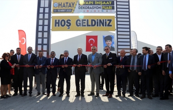 Hatay’da 4. Yapı, İnşaat ve Gayrimenkul Fuarı açıldı!