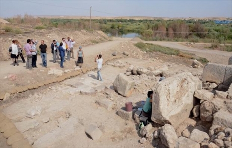 Karkamış Antik Kenti'nde çıkarılan mozaikler tanıtıldı!