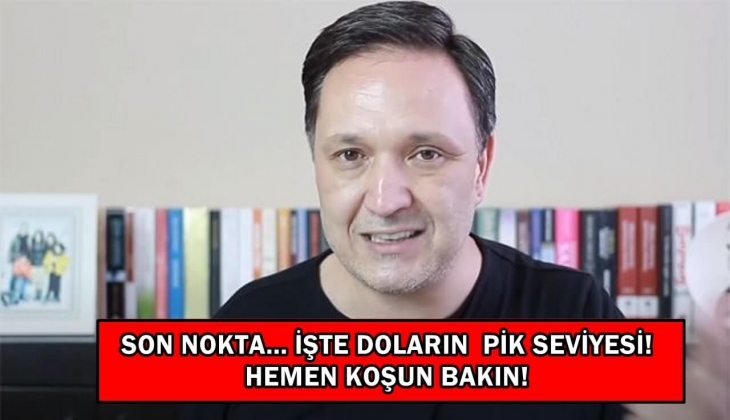 Doların pik seviyesi resmen açıklandı! Dolar Kahini Selçuk Geçer son noktayı koydu! Hemen koşun bakın!