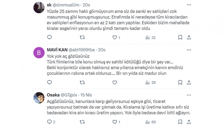 Mağdur ev sahibi: Yüzde 25 zam sınırıyla bizim paramız, kiracılara verildi!