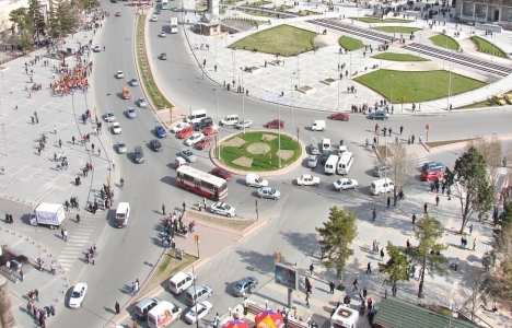 Kayseri Cumhuriyet Meydanı yenileniyor!