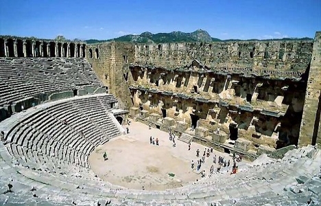 Aspendos Tiyatrosu'nun restorasyonu tamamlandı!