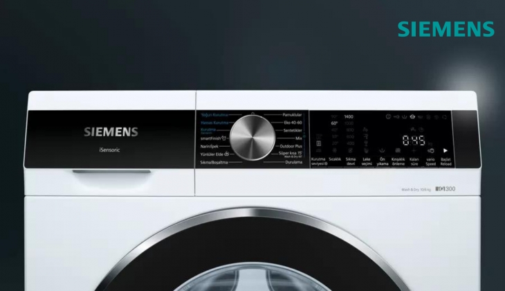 Siemens WN54A2X1TR kurutmalı çamaşır makinesi cazip fiyatlarla satışa çıktı!