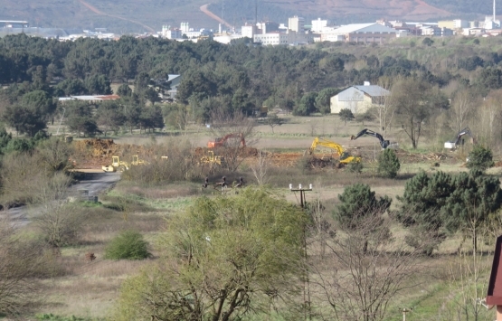 Sancaktepe'deki salgın hastanesinin yapımına başlandı!