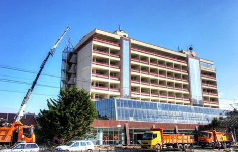 Büyük Samsun Oteli yıkıldı!