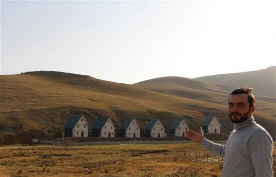 Gümüşhane deki yayla evleri görenleri şaşırtıyor!