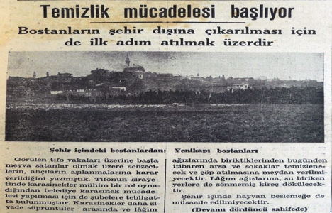 1937 yılında İstanbul bostanları şehir dışına çıkarılacak!