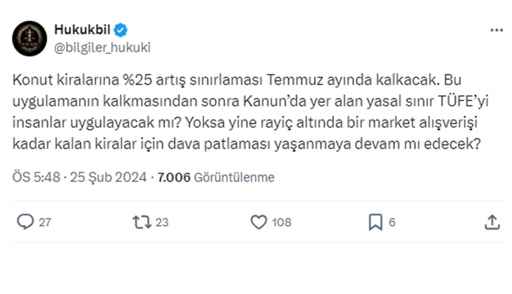 Kiralarda yüzde 25 zam sınırı kaldırıldığında ne olacak? TÜFE uygulanacak mı? Ev sahipleri: Kiracılar bedavaya oturuyor!