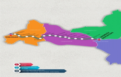İstanbul da inşaatı devam eden 18 metro hattı haritası!