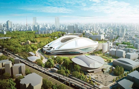 Tokyo'da yeni yapılacak stadın çatısından vazgeçildi!