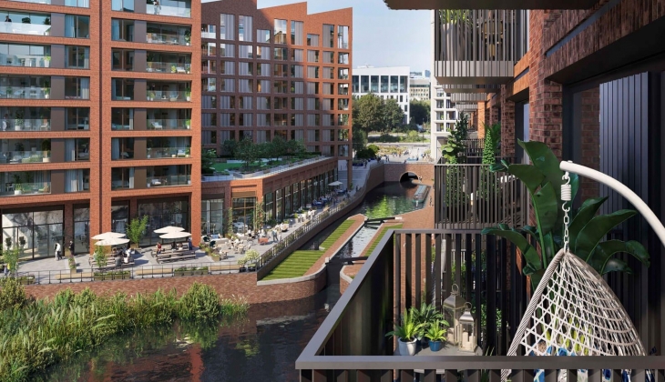 Glasswater Locks ta 295 bin Euro dan başlayan fiyatlarla ev sahibi olabilirsiniz! Birmingham ın sigortalı projesi!