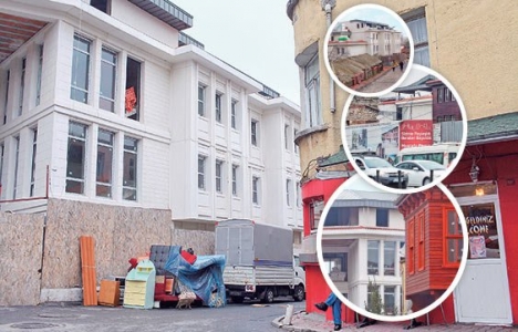 Fatih Ayvansaray da 90 a yakın ahşap bina yıkıldı!