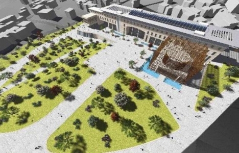 Eskişehir'e yapılacak Kent Meydanı projesi değerlendirildi!