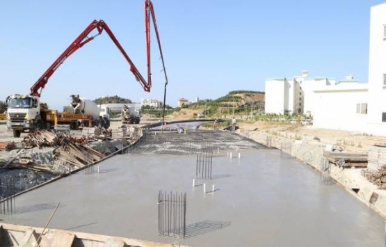 ALKÜ’de çarşı inşaatı başladı!