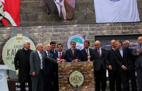 Kayseri Kalesi Dünya Sanat Merkezi'nin temeli atıldı!