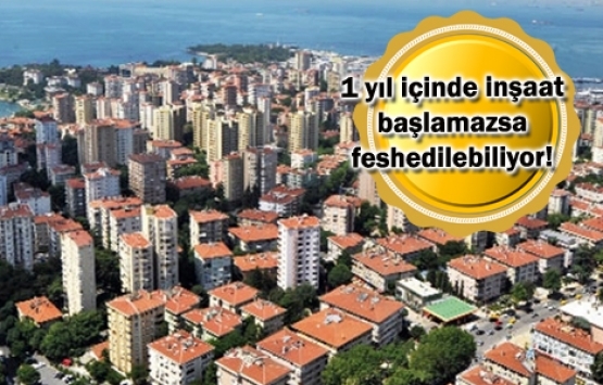 Kentsel dönüşümde başlamayan projeler iptal edilebilecek!
