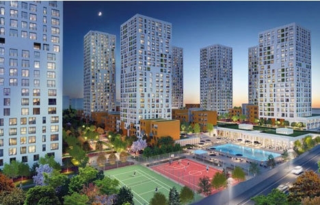 HEP İstanbul'da orta gelirliye 1424 ev!