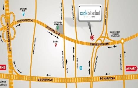 Code İstanbul Bahçelievler adres bilgileri! 507 bin liradan!