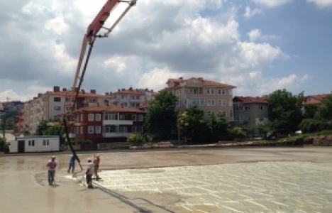 Sakarya Kemalpaşa Mahalle Meydanı’ndaki çalışmalar tamamlanıyor!