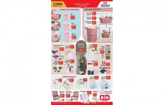 25 Şubat 2022 BİM aktüel ürünler kataloğu!