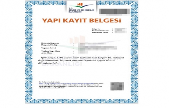 İmar barışında toplanan bedel 500 milyon liraya yaklaştı!