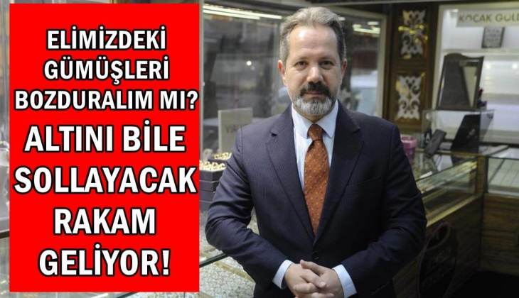Elimizdeki gümüşleri bozduralım mı? İslam Memiş net yanıt verdi! Altını bile sollayacak rakam geliyor