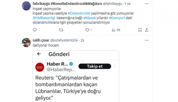 Konuta erişilebilirlik sorunu kaçak göçmenleri ülkelerine göndererek, Batı ya gitmelerine izin vererek çözülebilir!