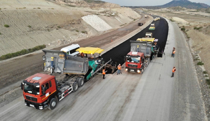 Zengezur Koridoru nun inşaatı aralıksız devam ediyor...